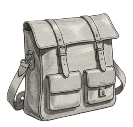 Double Buckle Bag